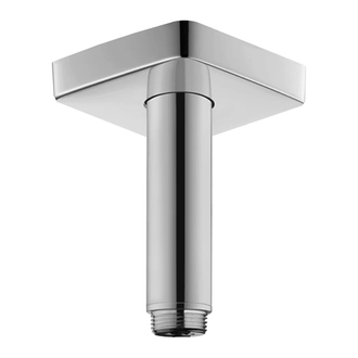 Держатель верхнего душа Hansgrohe h10 см (цвет - хром) (27467000H) фото 1 Aquada.com.ua