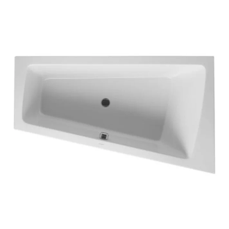 Ванна акриловая Duravit Paiova 170 х 100 см, угол справа (700213000000000) фото 1 Aquada.com.ua