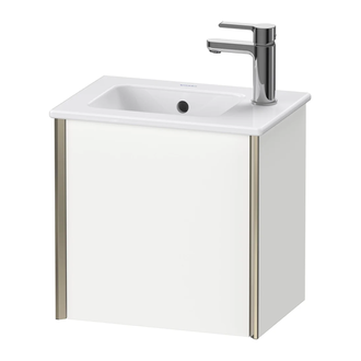 Тумба подвесная под раковину Duravit XViu 41 x 29 см, белый матовый (XV4024LB118) фото 1 Aquada.com.ua