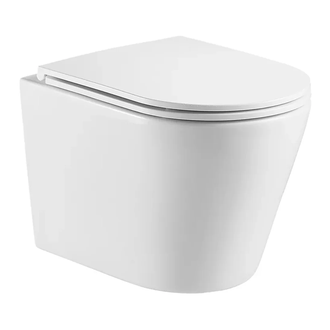 MIXXUS PREMIUM Bevel-0301-R Унитаз подвесной, белый (MP6470)
