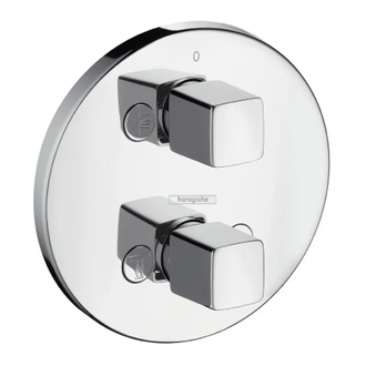 Запорный/переключающий вентиль Hansgrohe iControl Metris (31958000) фото 1 Aquada.com.ua