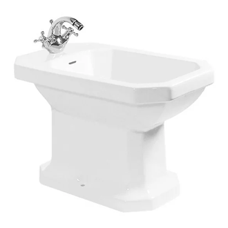 Биде напольное Duravit 1930 60х35,5 см цвет белый (0267100000) фото 1 Aquada.com.ua