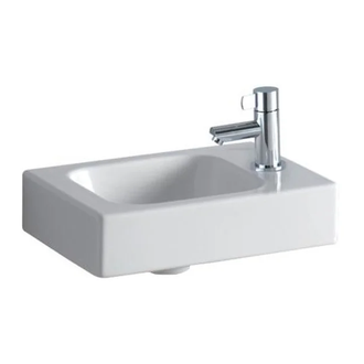 Мини-раковина, отв. для смесителя слева Geberit iCon xs 380 х 280 мм (124736000) фото 1 Aquada.com.ua