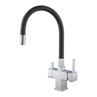 KOER KB-72023-01 Змішувач для кухні, хром (KR5008)