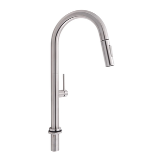 Qtap Lenicka Смеситель для кухни, хром (QTLEN9138103UN)
