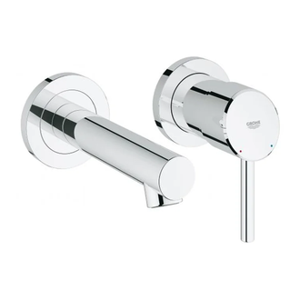 Grohe Concetto Смеситель для раковины на два отверстия S-Size (19575001) фото 1 Aquada.com.ua