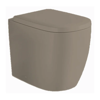 Унітаз для підлоги Nic Design Ovvio 37,4х53х42 см, Sabbia матовий (003859051)