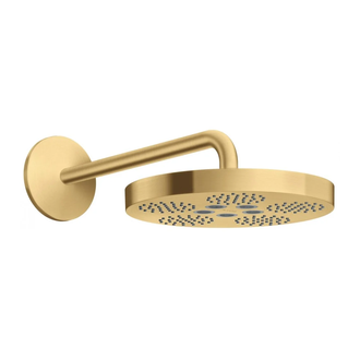 Верхній душ Axor One 280 1jet з держателем, Brushed Gold Optic (48491250)