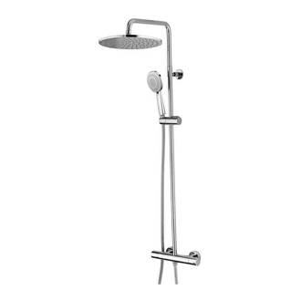 Душевая система с термостатом Bossini Elios (цвет - хром) (L10172) фото 1 Aquada.com.ua
