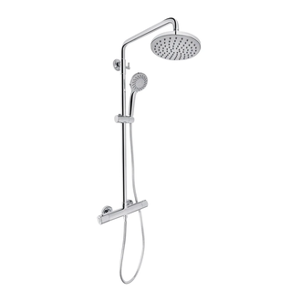 Qtap Sloup Душевая система термостатическая, хром (QTSL57103ONC)