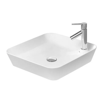 Раковина накладная на столешницу Duravit Cape Cod 46 х 46 см (2340460000) фото 1 Aquada.com.ua