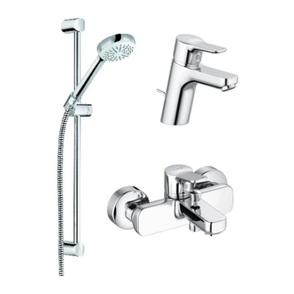 Kludi Pure &Easy Набор смесителей, хром (376850565)