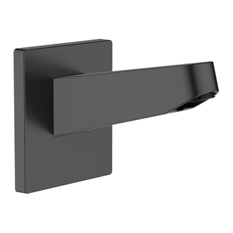 Настенный переходник для верхнего душа Ø 260 мм Hansgrohe Pulsify (цвет - чёрный матовый) (24149670) фото 1 Aquada.com.ua