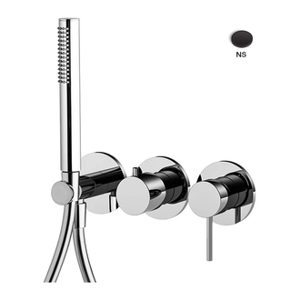 Fima Carlo Fima Spillo Up Смеситель для душа с комплектом, черный (F3049X8NS)