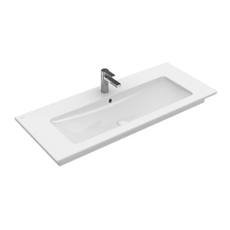 Раковина для установки на тумбу Villeroy & Boch Venticello 120х50 см (4104CL01) фото 1 Aquada.com.ua