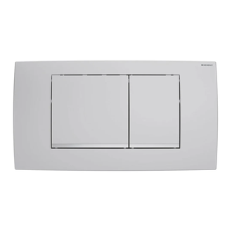 Geberit Twinline30 Клавіша змиву, хром матовий (115.899.JQ.1)