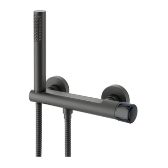 AIM KEYS змішувач для душу, сірий (DG01740) (DG01740 gun grey)