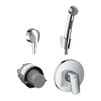 HANSGROHE Набор скрытого монтажа с гигиенической лейкой Logis  (1102019) фото 1 Aquada.com.ua