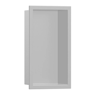 Настінна ніша із вбудованою рамою Hansgrohe XtraStoris Original 30 x 15 x 10 см, бетон (concretegrey)  56057380