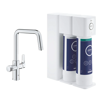 Змішувач для кухні Grohe Blue Pure Eurosmart, під зворотний осмос, хром (30587000)