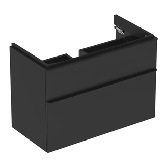 Тумба под раковину Geberit Smyle Square 88,4 см, лава матовая (500.354.JK.1)