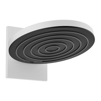 Верхний душ Ø 260 мм Hansgrohe Pulsify, 2 вида струи (цвет - белый матовый) (24150700) фото 1 Aquada.com.ua