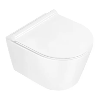 Унитаз подвесной Catalano New Zero с сиденьем Soft Close Plus (ободковый) (1VSV45N00+5V45STP00) фото 1 Aquada.com.ua