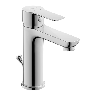 Смеситель для раковины Duravit A.1 (цвет - хром), с донным клапаном (A11020001010) фото 1 Aquada.com.ua
