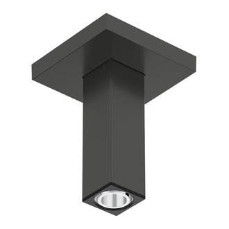 Тримач для верхнього душу Hansgrohe Pulsify E h10 см (колір - чорний шліфований хром)  24338340