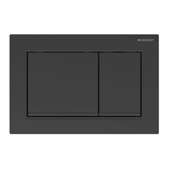 Geberit Omega 30 Клавіша змиву, чорний мат (115.080.16.1)