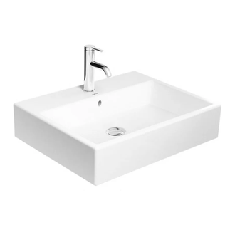 Раковина подвесная / для мебели Duravit Vero Air 3 60 х 47 см (глазуровка снизу) (2350600000) фото 1 Aquada.com.ua