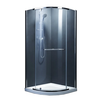Душевая кабина Devit Comfort 1000 х 1000 х 1900 мм (профиль нерж. сталь, стекло серое) (FEN1223G) фото 1 Aquada.com.ua
