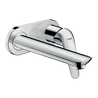 HANSGROHE Смеситель для раковины, однорычажный со стены Novus (71127000) фото 1 Aquada.com.ua