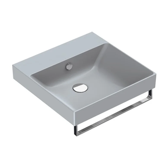 Раковина подвесная Catalano New Zero 50х50 см, satin cement/серий матовый (150ZPCS) фото 1 Aquada.com.ua