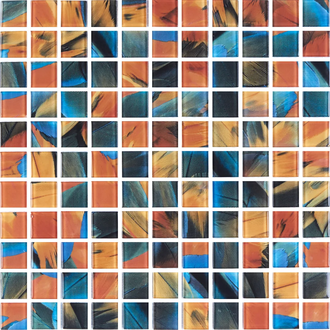 КОТТО КЕРАМІКА Мозаїка скляна GMP 0825020 С print 20 300x300 (кубик 2,5х2,5) Кераміка Лео УКРАЇНА