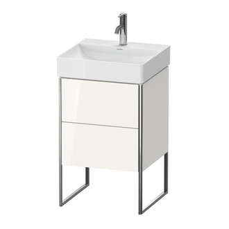 Комплект мебели тумба с раковиной Duravit XSquare 48,4 х 46 см (XS443902222+23535000401) фото 1 Aquada.com.ua