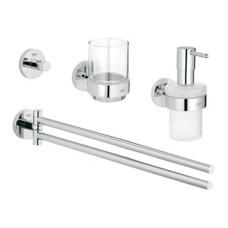 Набір аксесуарів 4 в 1 Grohe Essentials New (40846001)