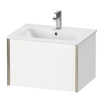 Тумба подвесная под раковину Duravit XViu 61 x 48 см, белый матовый (XV40250B118) фото 1 Aquada.com.ua