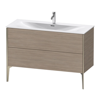 Тумба напольная под раковину Duravit XViu 121 x 48 см, сосна серебристая (XV43040B131) фото 1 Aquada.com.ua