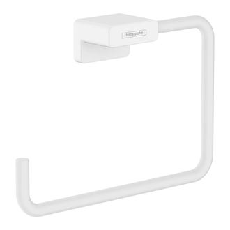 Полотенцедержатель Hansgrohe AddStoris, белый матовый (41754700) фото 1 Aquada.com.ua