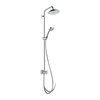 Душевая система Hansgrohe Cromaт Showerpipe 220 1jet Reno (цвет - хром) (27224000) фото 1 Aquada.com.ua