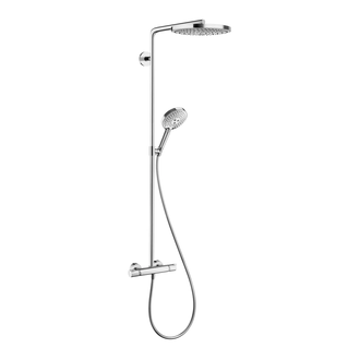 Душевая система с термостатом Hansgrohe Raindance Select S Showerpipe 240 2jet (цвет - хром) (27129000) фото 1 Aquada.com.ua