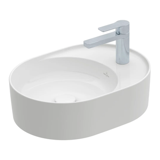 Раковина накладная на столешницу 51 х 38 см Villeroy & Boch Collaro (альпийский белый) (4A155101) фото 1 Aquada.com.ua