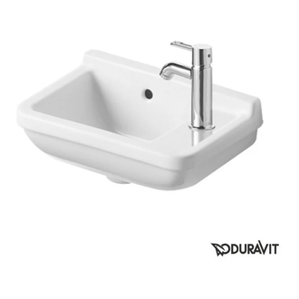 Раковина Duravit Starck 3 40х26 см (отверстие для смесителя справа) (075140000) фото 1 Aquada.com.ua