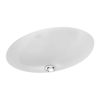 Раковина встраиваемая под столешницу Villeroy & Boch Loop & Friends 430 х 285 мм (цвет - white alpin, покрытие - ceramicplus) (616110R1) фото 1 Aquada.com.ua