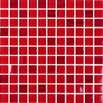 Мозаїка GM 8016 C2 Red Silver S6-Cherry 300x300x8 Котто Кераміка (GM 825016)