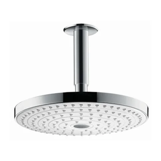 Верхний душ с потолочным подсоединением Hansgrohe Raindance Select S Ø 240 мм (цвет - хром/белый) (26467400) фото 1 Aquada.com.ua