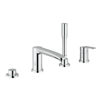 GROHE Смеситель на борт ванны Eurostyle (цвет - хром) (23048002) фото 1 Aquada.com.ua