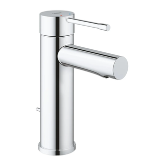 Змішувач для умивальника Grohe Essence New S-Size з донним клапаном, хром (24175001)