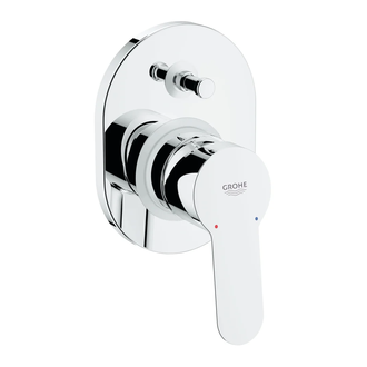 Смеситель для ванны/душа Grohe Bau Edge (цвет - хром) (29063000) фото 1 Aquada.com.ua